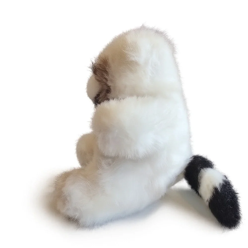 Vintage 1990s PSI Raccoon Plush‎ Stuffed Animal Realistic Fur 10